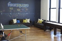Foursquare's Soho HQ