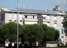 IMPIANTO FOTOVOLTAICO 25,7 KWp su fabbricato di edilizia residenziale pubblica