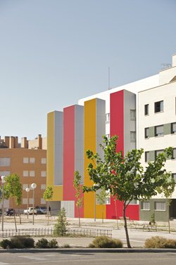 41 social dwellings ein Vallecas Madrid