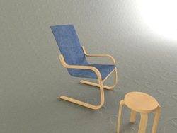 Iconic Furniture Renderings - Arredi Icone del Design