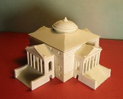 Historical Architectural Models - Villa Capra - scala 1:300