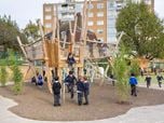 New children’s playground at Ashburnham Community School 