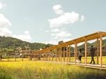 Wiki World：Co-building in rice field：Rice Pavilion