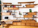 Living room: a tailor-made bookshelf