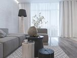 Ethno White - minimalist apartment with warm vibes