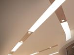 Illuminazione Shopping Center con pannelli led su misura: KLINOK WIDE by TeamItalia