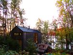Remote Lake Camp (Modern Cabin)