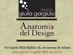milano design week 2013 con "Anatomia del design"