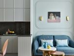 Colourful apartment for a family with two kids
