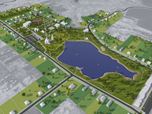 Master plan central part of village Hirino