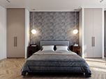 Bedroom Design Architectural Rendering 