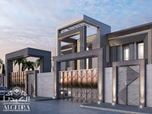 Modern villa exterior design in Kuwait