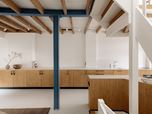 Blue column loft 