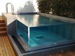 La piscina sul tetto