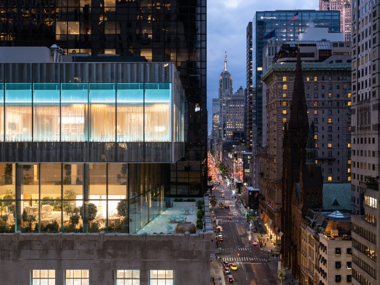 OMA tops Tiffany & Co's Fifth Avenue flagship with jewellery box