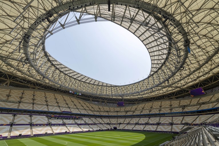 Foster + Partners' stadium for Qatar World Cup final: playful with scale  and geometrically elegant