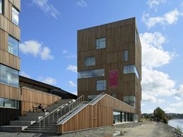 The Umeå Art Museum designed by Henning Larsen Architects