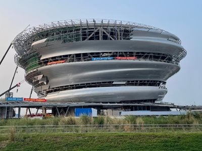 Construction update for the Hainan Science Museum by Ma Yansong/MAD Architects