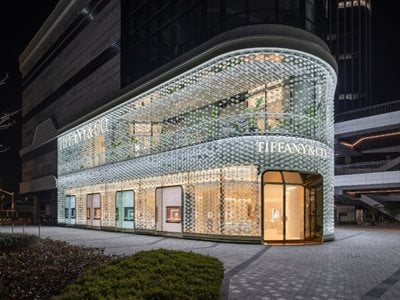 Tiffany& Co.’s Store in Shanghai Features a Jewel-Inspired Façade Designed by MVRDV